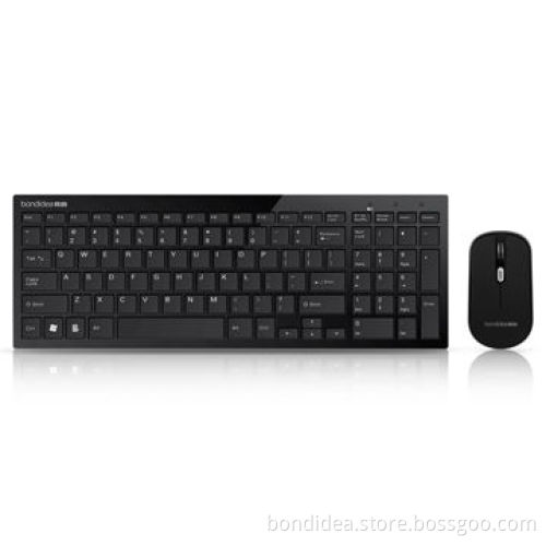 Wireless Keyboard & Mouse Combo, 2mA Working Current